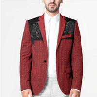 Western Yoke Blazer Krampus Christmas Horror Style - Wonder Print Shop