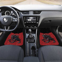 Western Yoke Car Mats Krampus Christmas Horror Style - Wonder Print Shop