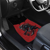 Western Yoke Car Mats Krampus Christmas Horror Style - Wonder Print Shop