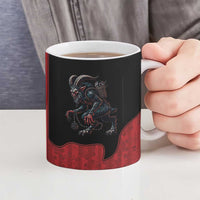 Western Yoke Ceramic Mug Krampus Christmas Horror Style - Wonder Print Shop