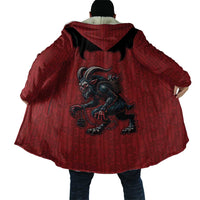 Western Yoke Cloak Krampus Christmas Horror Style - Wonder Print Shop