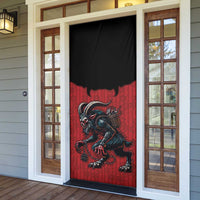Western Yoke Door Cover Krampus Christmas Horror Style - Wonder Print Shop