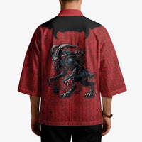 Western Yoke Kimono Krampus Christmas Horror Style - Wonder Print Shop
