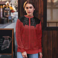 Western Yoke Ugly Christmas Sweater Krampus Christmas Horror Style - Wonder Print Shop