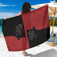 Western Yoke Sarong Krampus Christmas Horror Style - Wonder Print Shop