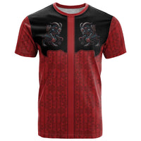 Western Yoke T Shirt Krampus Christmas Horror Style - Wonder Print Shop