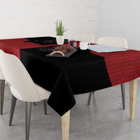 Western Yoke Tablecloth Krampus Christmas Horror Style - Wonder Print Shop