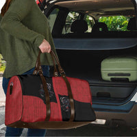 Western Yoke Travel Bag Krampus Christmas Horror Style - Wonder Print Shop