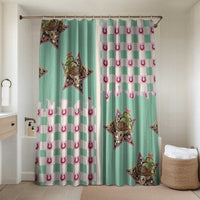 Western Yoke Bathroom Set Rudolph Cowboy Christmas Retro Style - Wonder Print Shop