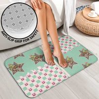 Western Yoke Bathroom Set Rudolph Cowboy Christmas Retro Style - Wonder Print Shop