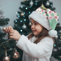 Western Yoke Christmas Santa Hat Rudolph Cowboy Christmas Retro Style - Wonder Print Shop