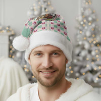 Western Yoke Christmas Santa Hat Rudolph Cowboy Christmas Retro Style - Wonder Print Shop