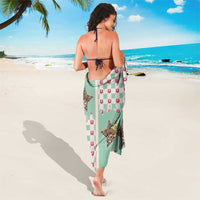 Western Yoke Sarong Rudolph Cowboy Christmas Retro Style - Wonder Print Shop