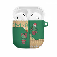 Western Yoke AirPods Case Cactus Christmas Cute Style - Wonder Print Shop