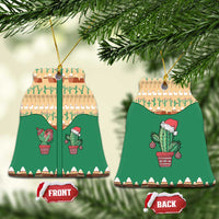 Western Yoke Ceramic Ornament Cactus Christmas Cute Style - Wonder Print Shop