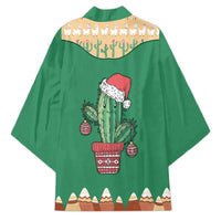 Western Yoke Kimono Cactus Christmas Cute Style - Wonder Print Shop