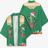 Western Yoke Kimono Cactus Christmas Cute Style - Wonder Print Shop