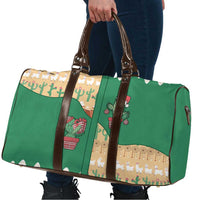 Western Yoke Travel Bag Cactus Christmas Cute Style - Wonder Print Shop