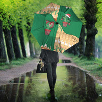 Western Yoke Umbrella Cactus Christmas Cute Style - Wonder Print Shop