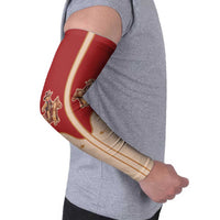 Western Yoke Arm Sleeves Gingerbread Howdy Christmas - Wonder Print Shop