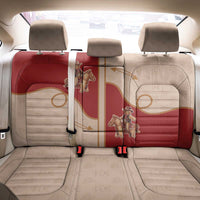 Western Yoke Back Car Seat Cover Gingerbread Howdy Christmas - Wonder Print Shop