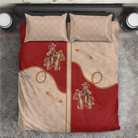 Western Yoke Bedding Set Gingerbread Howdy Christmas - Wonder Print Shop