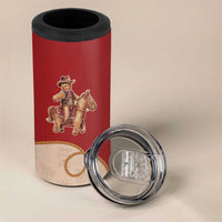 Western Yoke 4 in 1 Can Cooler Tumbler Gingerbread Howdy Christmas - Wonder Print Shop
