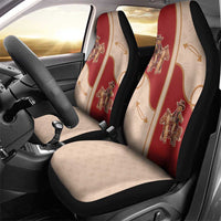 Western Yoke Car Seat Cover Gingerbread Howdy Christmas - Wonder Print Shop