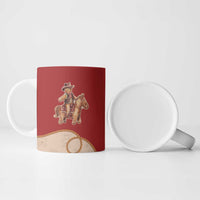 Western Yoke Ceramic Mug Gingerbread Howdy Christmas - Wonder Print Shop