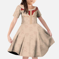 Western Yoke Family Matching Summer Maxi Dress and Hawaiian Shirt Gingerbread Howdy Christmas - Wonder Print Shop