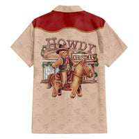 Western Yoke Hawaiian Shirt Gingerbread Howdy Christmas - Wonder Print Shop