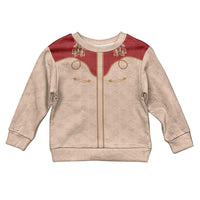 Western Yoke Kid Ugly Christmas Sweater Gingerbread Howdy Christmas - Wonder Print Shop