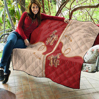 Western Yoke Quilt Gingerbread Howdy Christmas - Wonder Print Shop