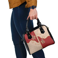 Western Yoke Shoulder Handbag Gingerbread Howdy Christmas - Wonder Print Shop