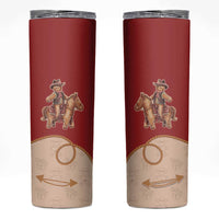 Western Yoke Skinny Tumbler Gingerbread Howdy Christmas - Wonder Print Shop