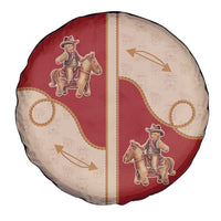 Western Yoke Spare Tire Cover Gingerbread Howdy Christmas - Wonder Print Shop