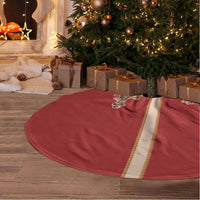 Western Yoke Tree Skirt Gingerbread Howdy Christmas - Wonder Print Shop