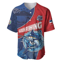 Dominican Republic Fishing Baseball Jersey Caribbean Master Baiter - Wonder Print Shop