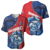 Dominican Republic Fishing Baseball Jersey Caribbean Master Baiter - Wonder Print Shop