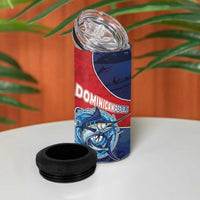 Dominican Republic Fishing 4 in 1 Can Cooler Tumbler Caribbean Master Baiter - Wonder Print Shop