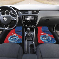 Dominican Republic Fishing Car Mats Caribbean Master Baiter - Wonder Print Shop