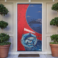 Dominican Republic Fishing Door Cover Caribbean Master Baiter - Wonder Print Shop