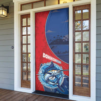 Dominican Republic Fishing Door Cover Caribbean Master Baiter - Wonder Print Shop