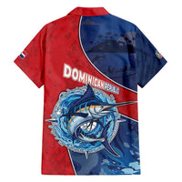 Dominican Republic Fishing Family Matching Summer Maxi Dress and Hawaiian Shirt Caribbean Master Baiter - Wonder Print Shop