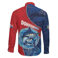Dominican Republic Fishing Family Matching Tank Maxi Dress and Hawaiian Shirt Caribbean Master Baiter - Wonder Print Shop