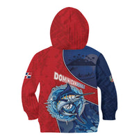 Dominican Republic Fishing Kid Hoodie Caribbean Master Baiter - Wonder Print Shop