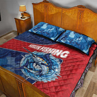 Dominican Republic Fishing Quilt Bed Set Caribbean Master Baiter - Wonder Print Shop