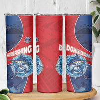 Dominican Republic Fishing Skinny Tumbler Caribbean Master Baiter - Wonder Print Shop
