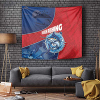 Dominican Republic Fishing Tapestry Caribbean Master Baiter - Wonder Print Shop