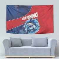 Dominican Republic Fishing Tapestry Caribbean Master Baiter - Wonder Print Shop